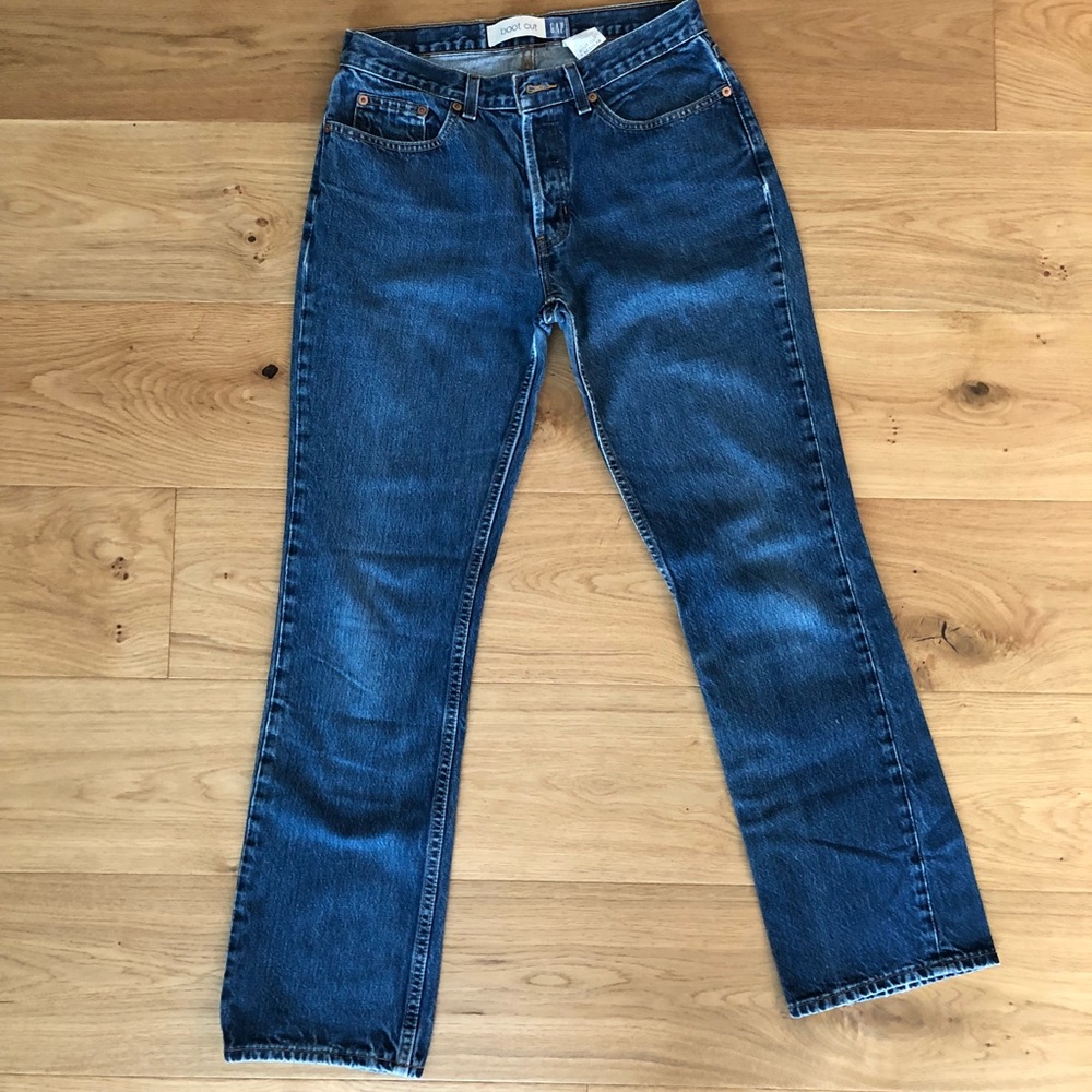 GAP bootcut button fly jeans (8)